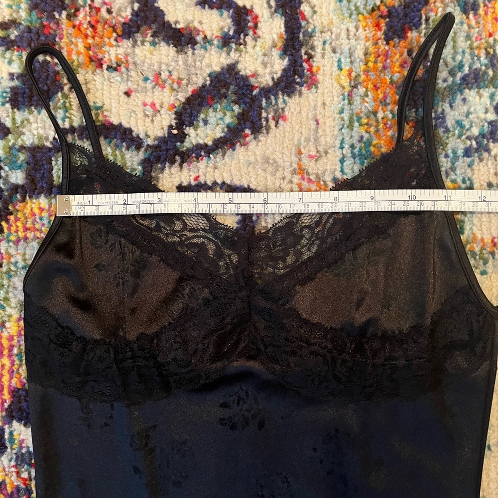 Motel Rocks Slip Mini Black Lace Dress - Picture 8 of 9